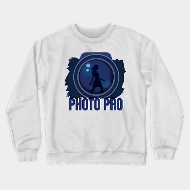 Photo Pro Crewneck Sweatshirt by EarlAdrian